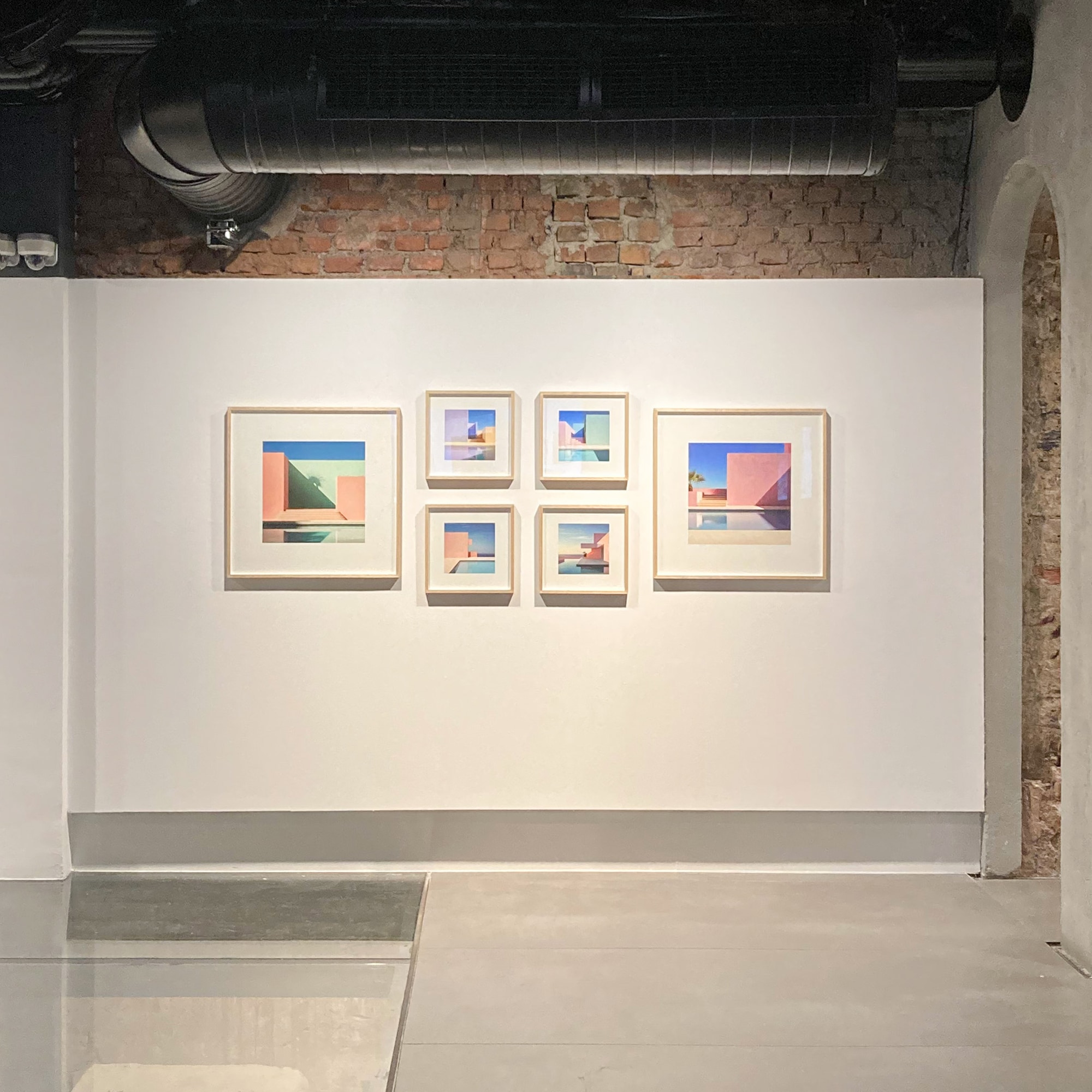 Serene series by Ufuk Yılmaz, exhibition view