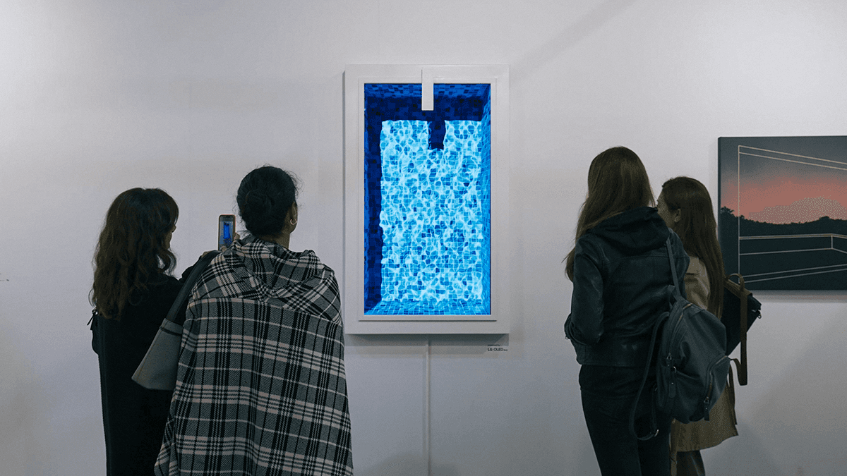 Pool series by Ufuk Yılmaz, exhibition view