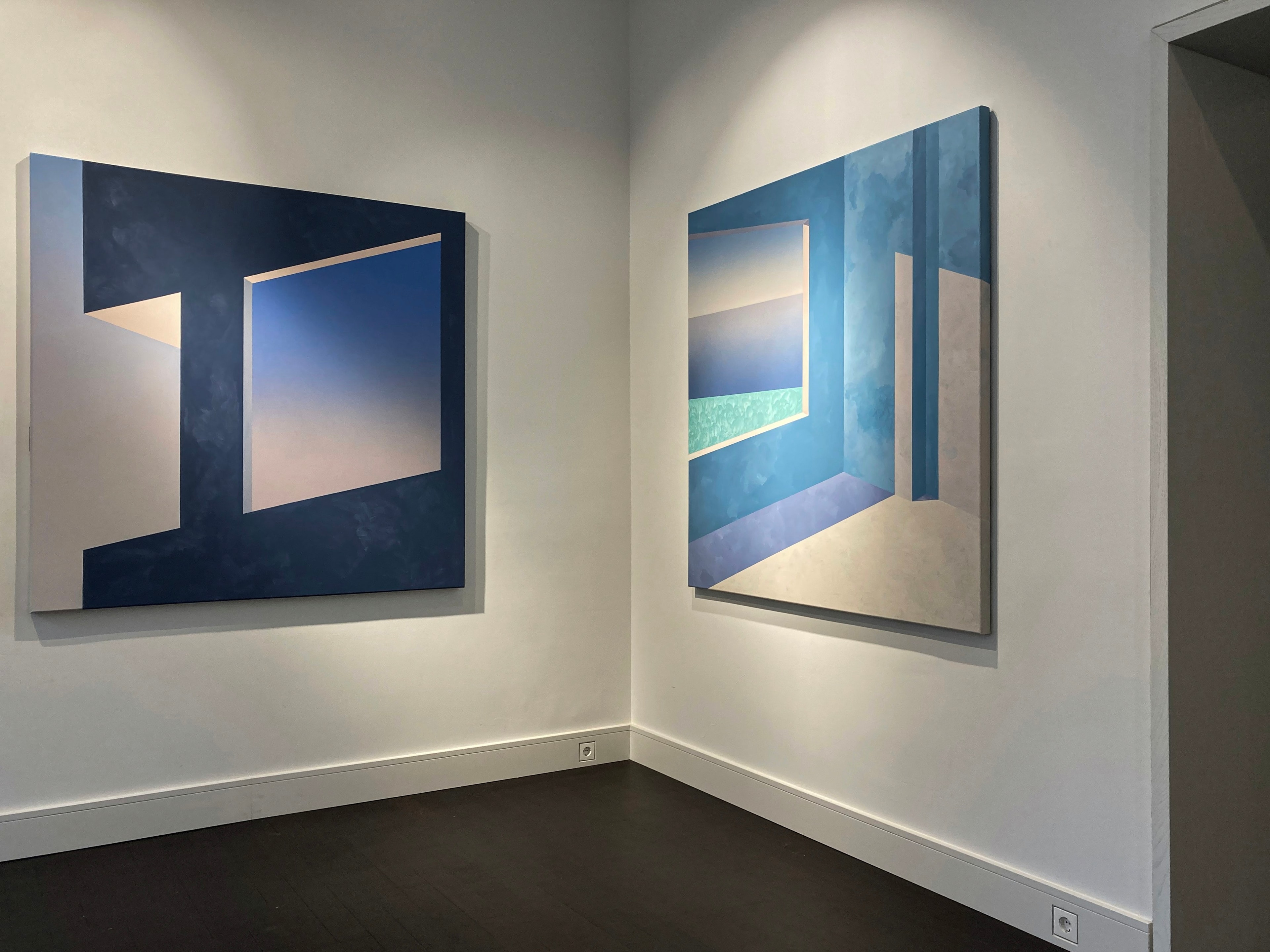 Momentary series by Ufuk Yılmaz, exhibition view