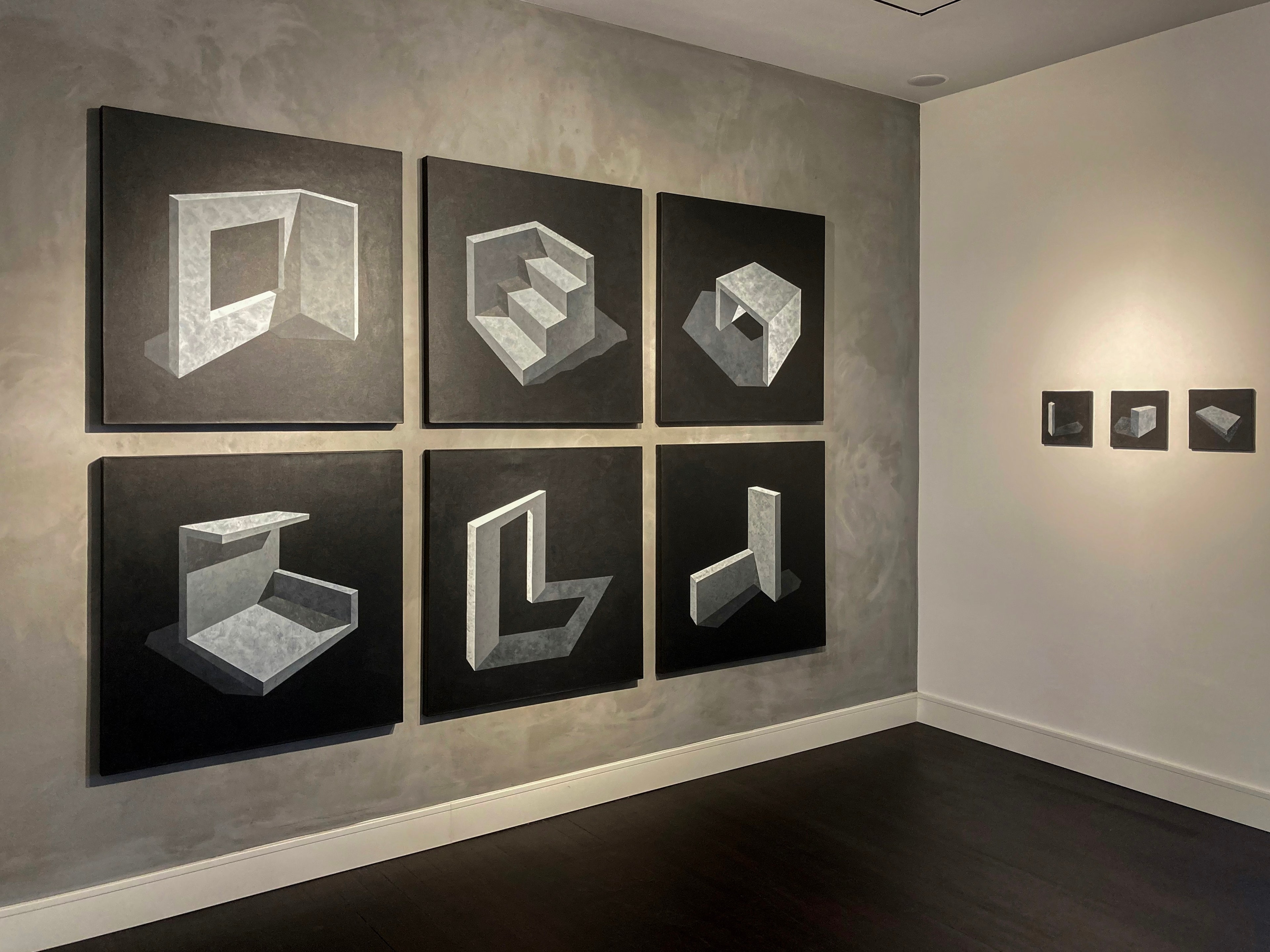 Mass series by Ufuk Yılmaz, exhibition view